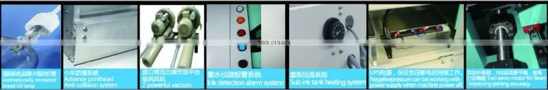 Large format UV flatbed printer for advertisement