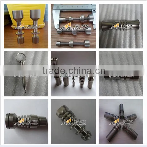 Universal Titanium Nail Set for Smoking