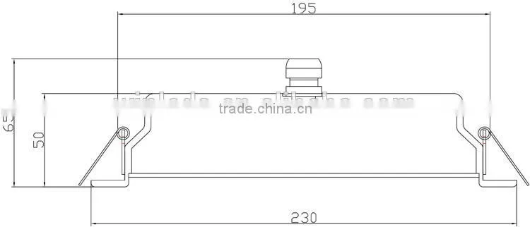 dimmable led downlight 25W Nichia LED CE SAA C-TICK approved