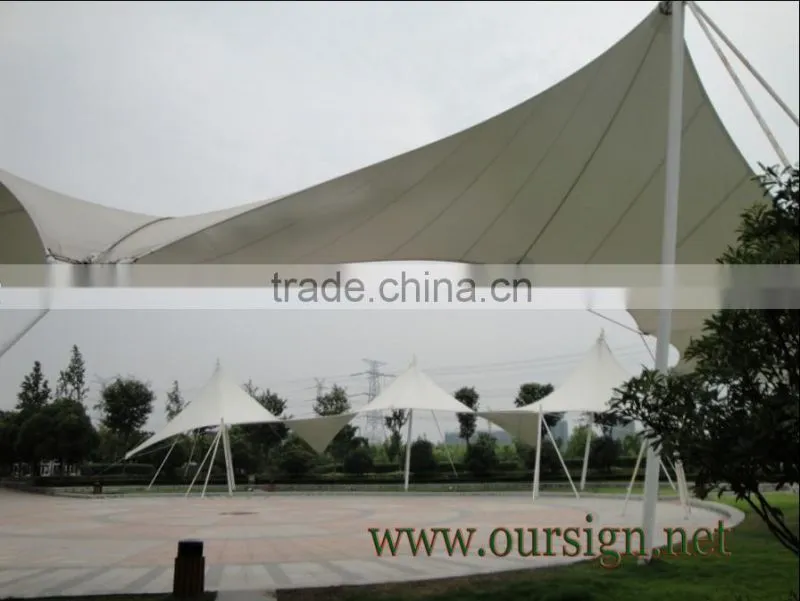 Yellow Knife coated PVC Tarpaulin for Awning/Tent