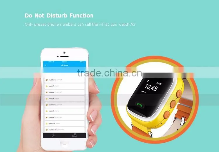 GPS Watch Tracker for Alzheimer Security and Adult Monitoring