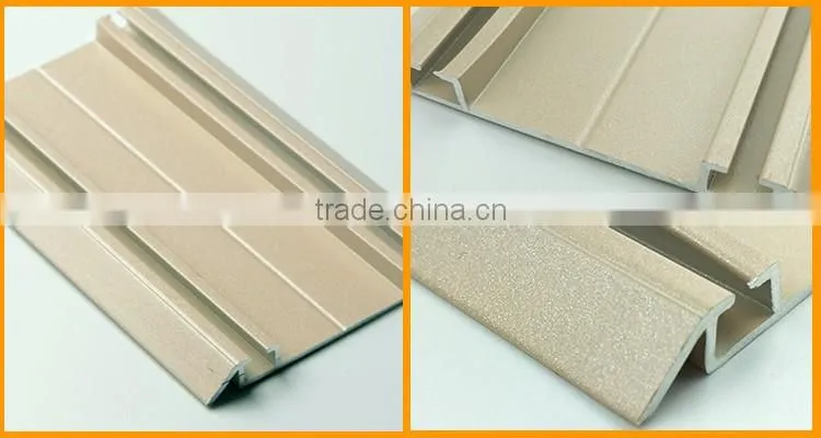 Aluminium alloy anodizing extruded profiles for furniture windows and doors