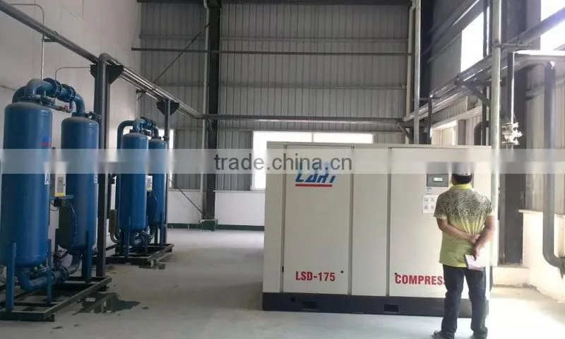315 kw &20 bar Oil-free low pressure screw air compressor CS1350W -2.0/315