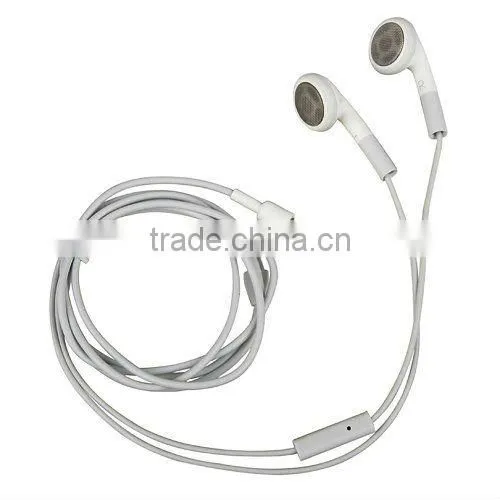 Fashion Stereo earphone for iphone earphone with Mic For iPhone 5 4 3GS iPod iPad