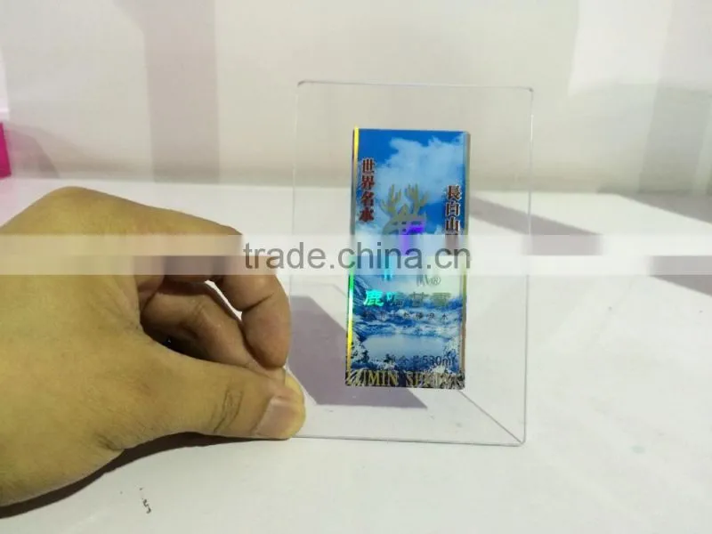 pvc window paper package box package box for cosmetic