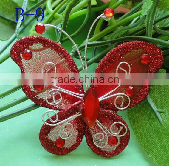 Silk Stocking Butterfly for Home Decoration
