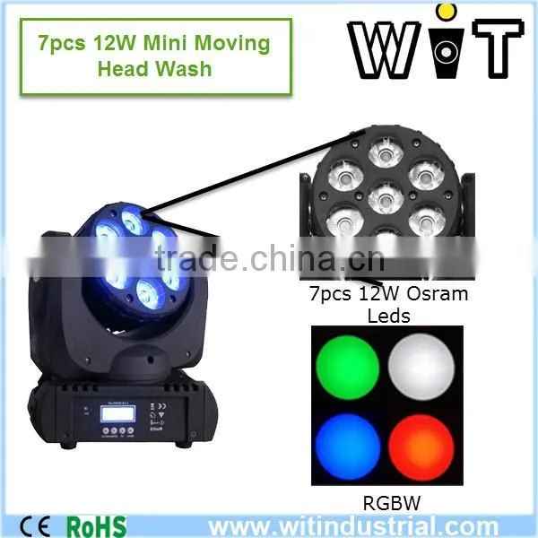 Superior Color Mixing Led 7pcs mini led moving head