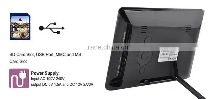 high quality gif digital sex photo frame wholesale 7 inch digital photo frame
