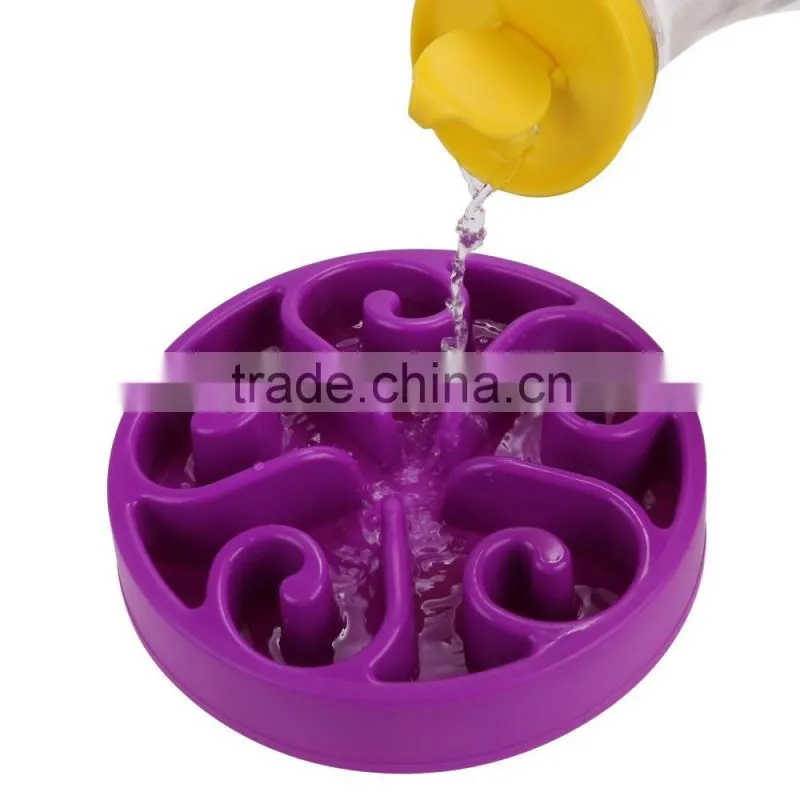 Homdox Pet Fun Feeder Slow Feed Bloat Stop Dog Bowl AM002701