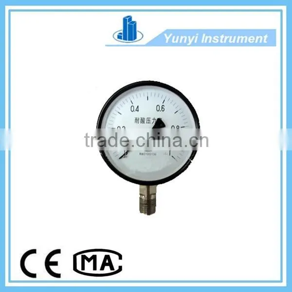 Cheap Acid proof pressure gauge