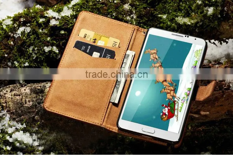 Soft feel classic squirrel smartphone flip leather case for xiaomi 5