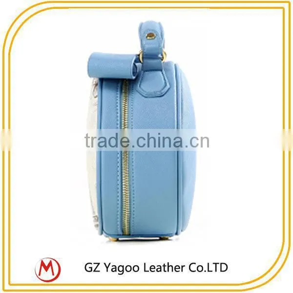 Round Shoulder Bag Color Printing Paris Hand Bags