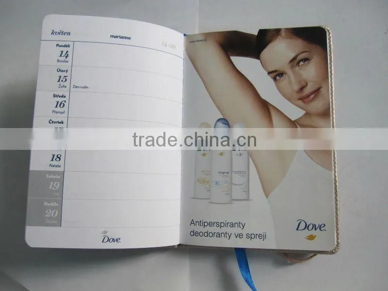 New hardcover dairy notebook