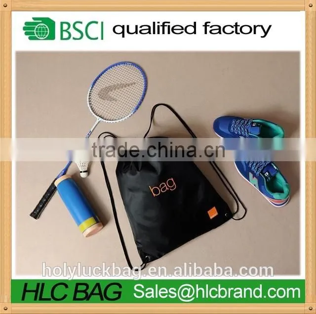 Large volume backpack bag drawstring for sports shoulder bag