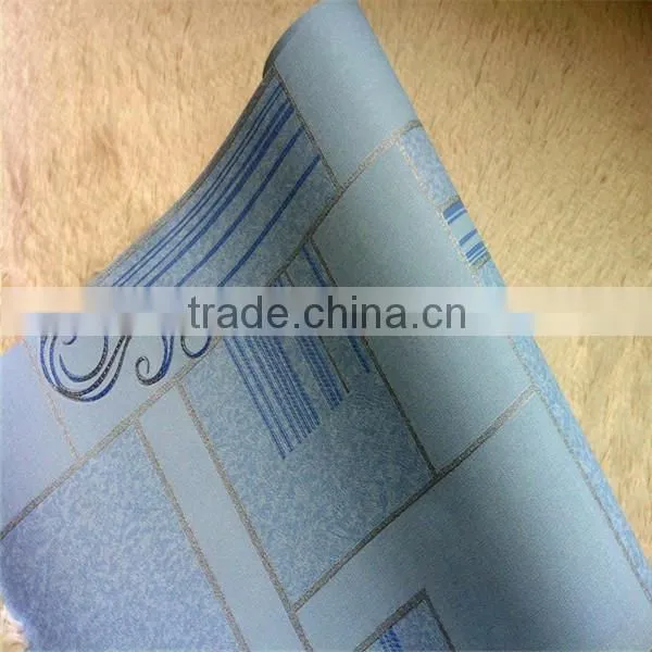 modern wall paper blue design concern