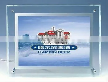 advertising LED acrylic frame