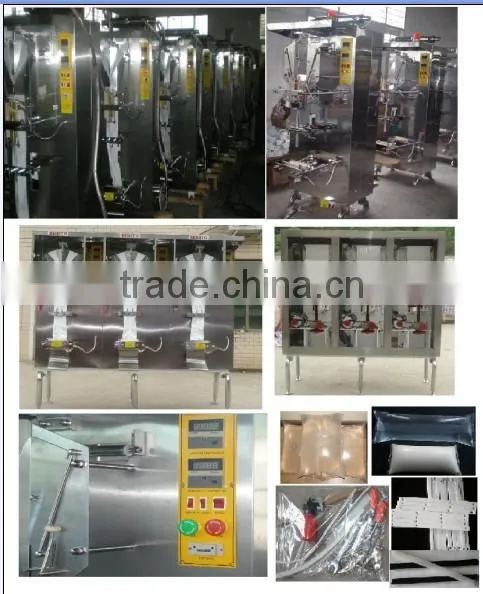 Automatic liquid filling and packing machine