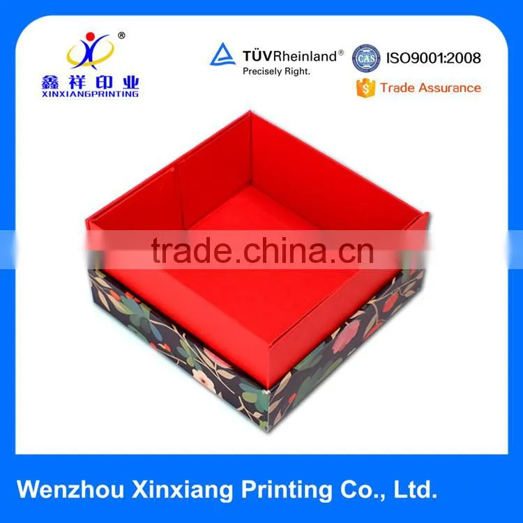 Fashionable Fancy Mooncake Paper Gift Boxes Cosmetics Box