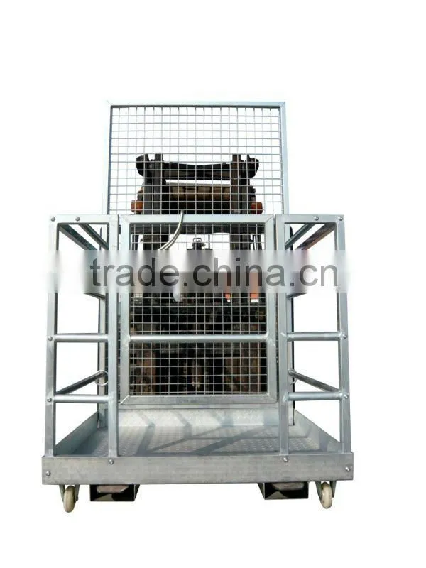 forklift safety cage work platform