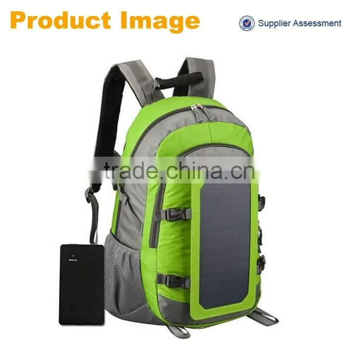 sannovo bulk high quality stylish outdoor solar power backpack for unisex