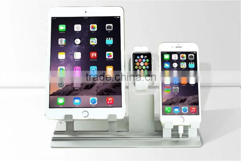 2015 high quality wrist watch display stand for apple watch stand aluminum stand for apple watch