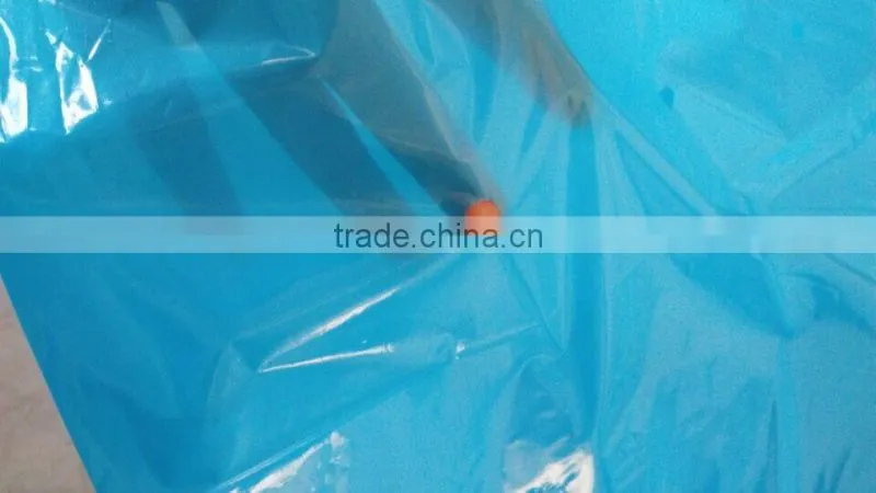Banana plastic bag with air hole pe protective film plastic tree bag