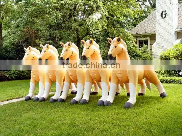 Inflatable huge horse