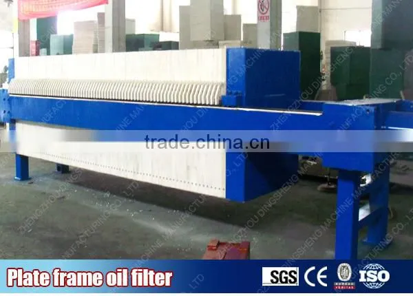 Safflower plate frame filter