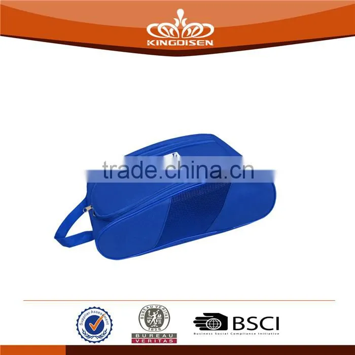 Durable top sell deep blue shoe bag