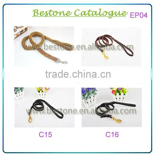 Hot sell Dog leather pet leashes