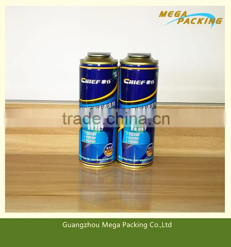High Quality Corrosion-resistant Aerosol Spray Tin Can for Universal Foam Spray Cleaner