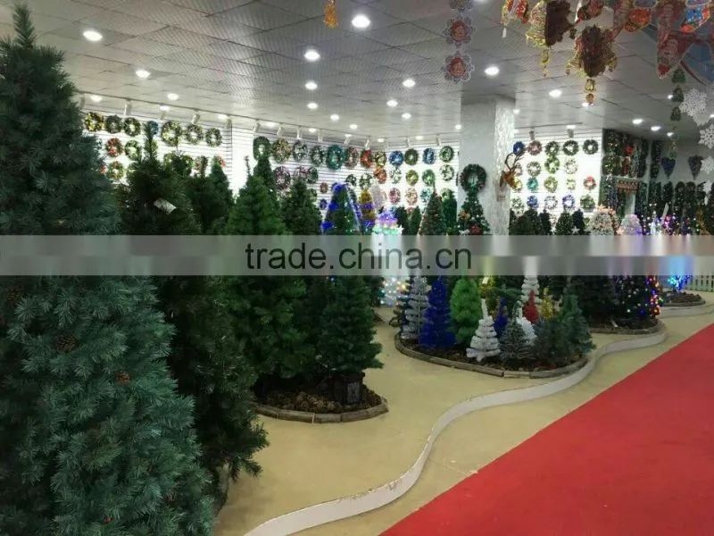 6ft wholesale fiber optical tree with LED arylic snowflakes