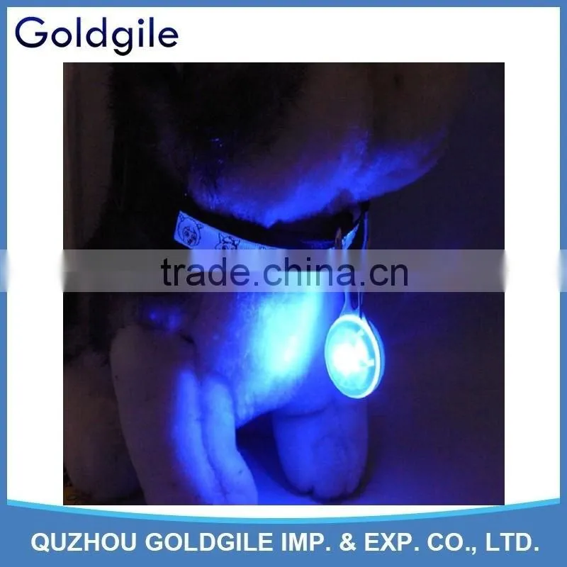 LED flash pet collar
