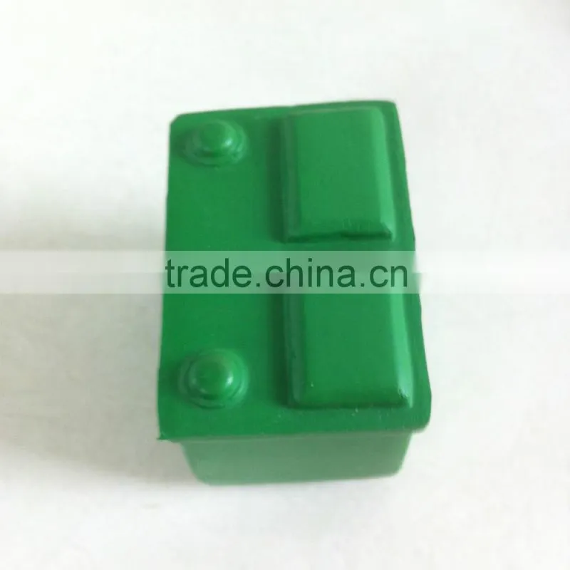 green storage battery cell foam toy