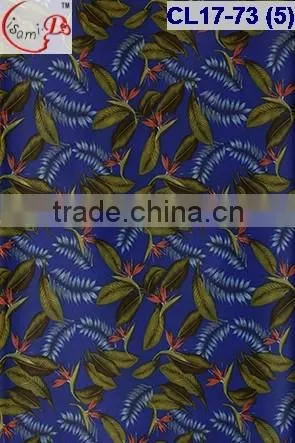 CL 17-73 2016 top sale new fashion soft material african fabric multi color flower embroidery sego for dressing