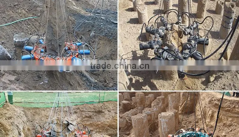hydraulic breaker for mini excavator, hydraulic pile cutter for concrete pile