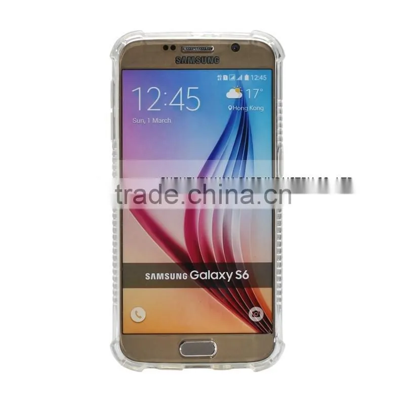 Shockproof and Skid resistance full transparent tpu phone case for Samsung A310/A510/A710