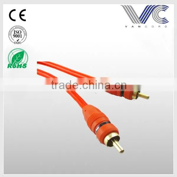 A/V audio/video RCA cable 2R-2R RCA male to male cable