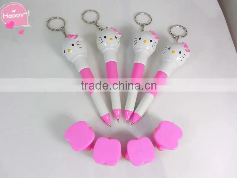 Cute and cheap plastic ballpoint pen for present