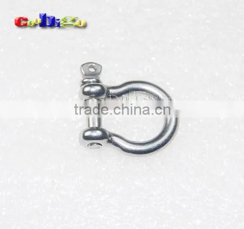 New Style Adjustable Bow Shackle Stainless Steel Buckles For Paracord Bracelet Parachute Cord