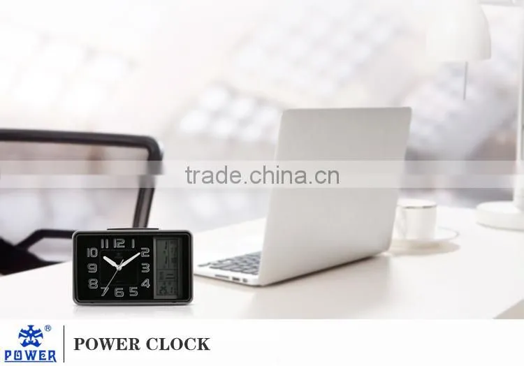 Promotional multifunctional alarm clock lcd clocks