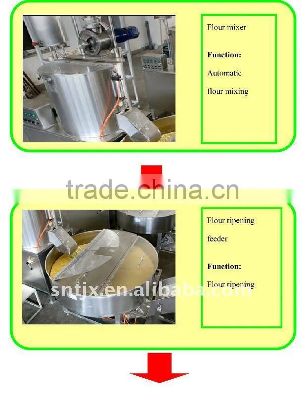 Automatic instant cereal grains noodles production line/manufacturing factory/machine