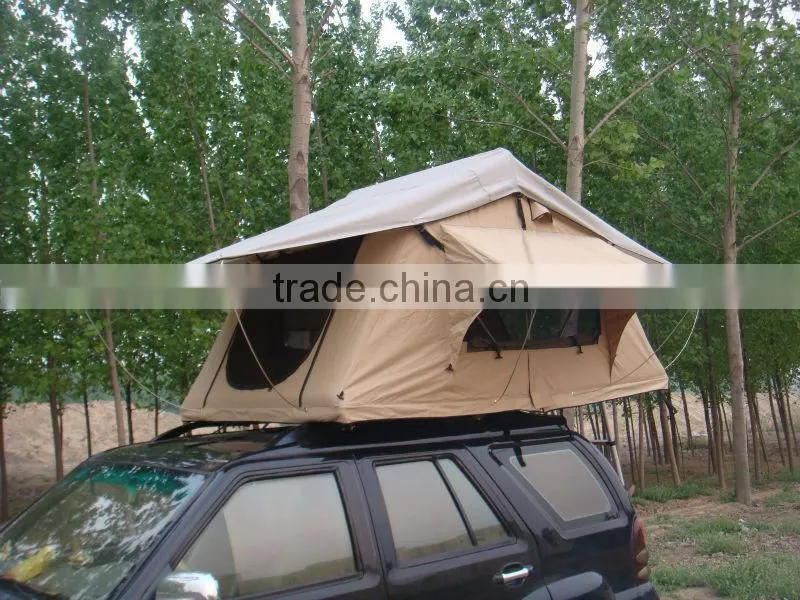 ripstop polycotton canvas 4WD camper roof top tent
