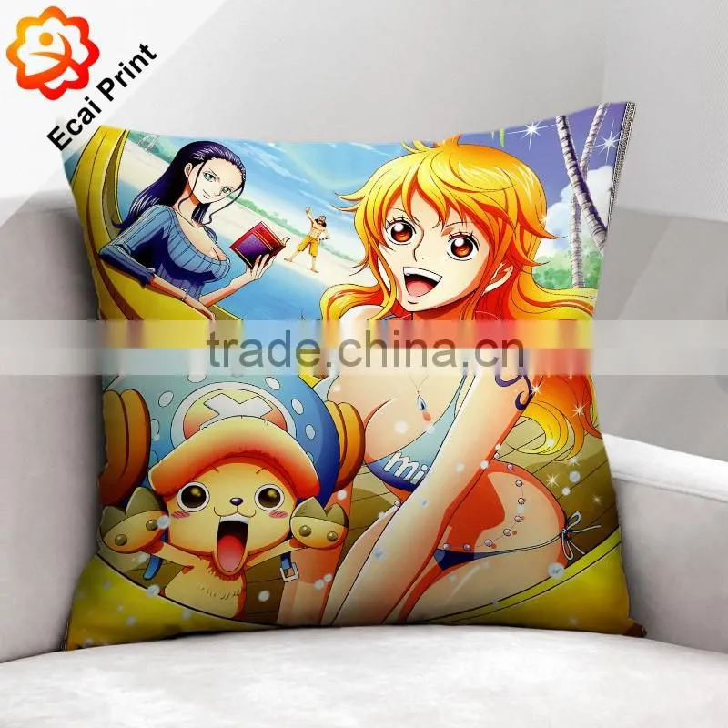 HOT SELL Custom Printed Pillow - Popular Japanese Series Anime One Piece