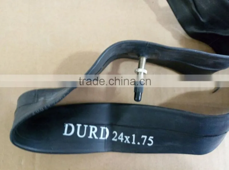 road bicycle inner tube 24x1.75 24rx2.125 22x2.125 22x1.75 20x2.125 butyl tube for bike