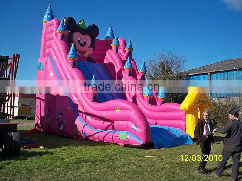 Lanqu inflatable slide playground inflatable play slide on sale