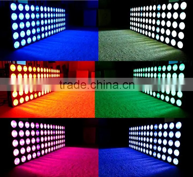 RGB 3in1 led matrix light 25*10w warm white led matrix beam light