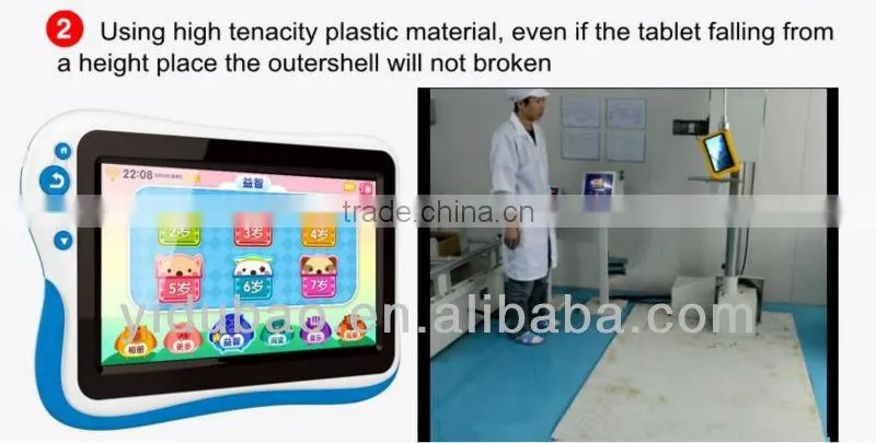 China OEM Wholesale 16GB Camera Android System 4.1 Kids Tablet PC