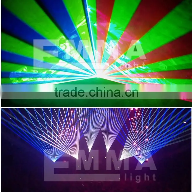 5W RGB Ld 520 New Product Laser Light with LCD Display SD Card