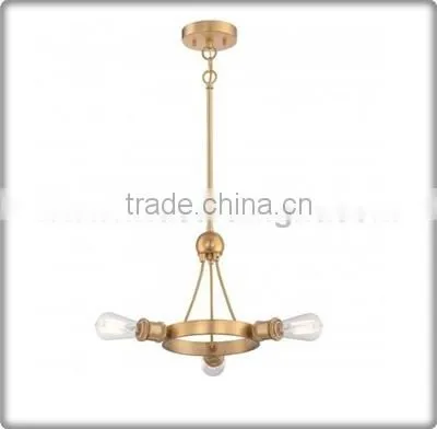 UL CUL Listed Painted Black Kitchen Pendant Lamp With 5 Edison Bulbs C50404